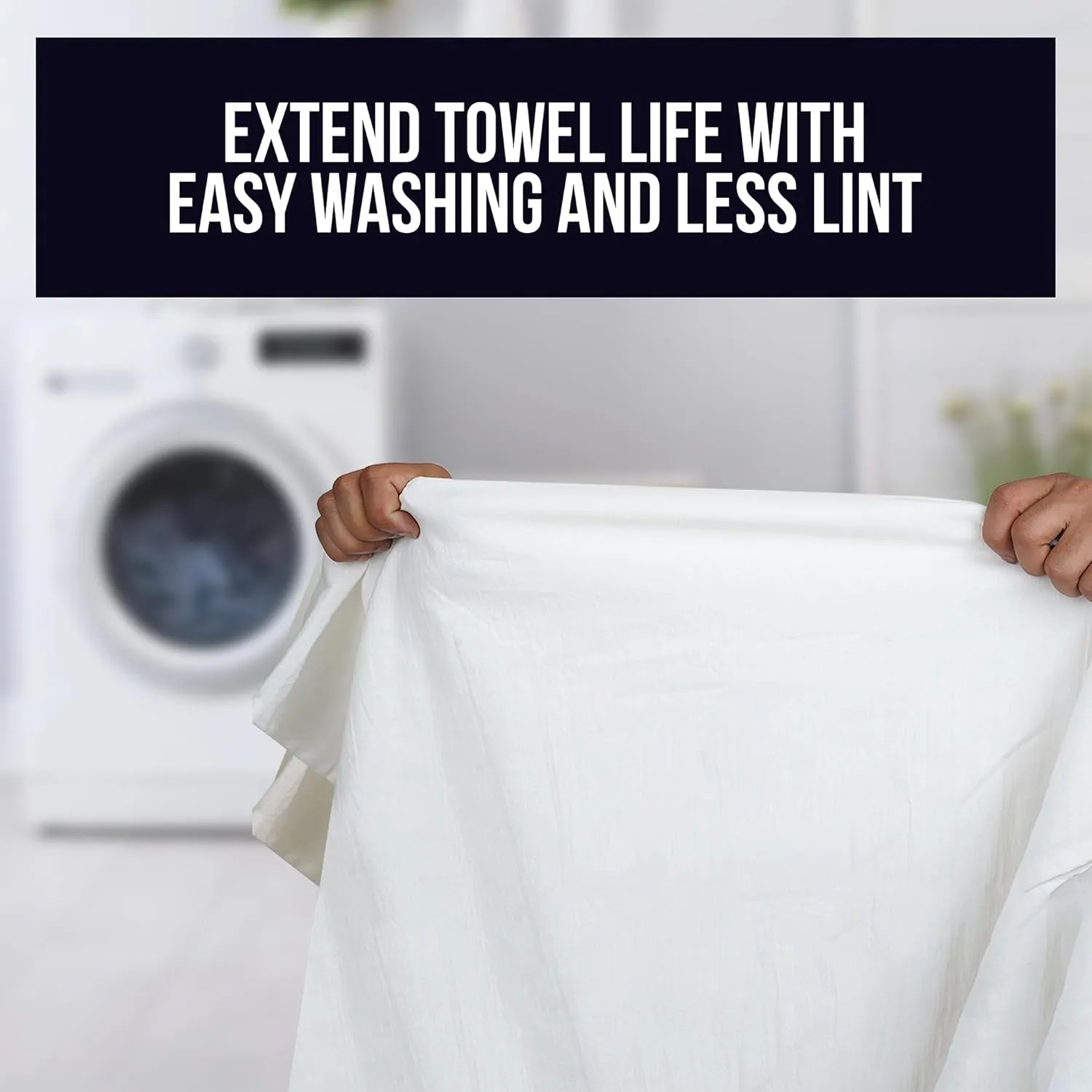 12 Pack White Flour Sack Towels 28'' x 28'' - Extremely Absorbent Flat Light Weight Flour Sack Cloth - 100% Cotton Flour Sack Dish Cloths - Tea Towel for Kitchen and Drying Dishes