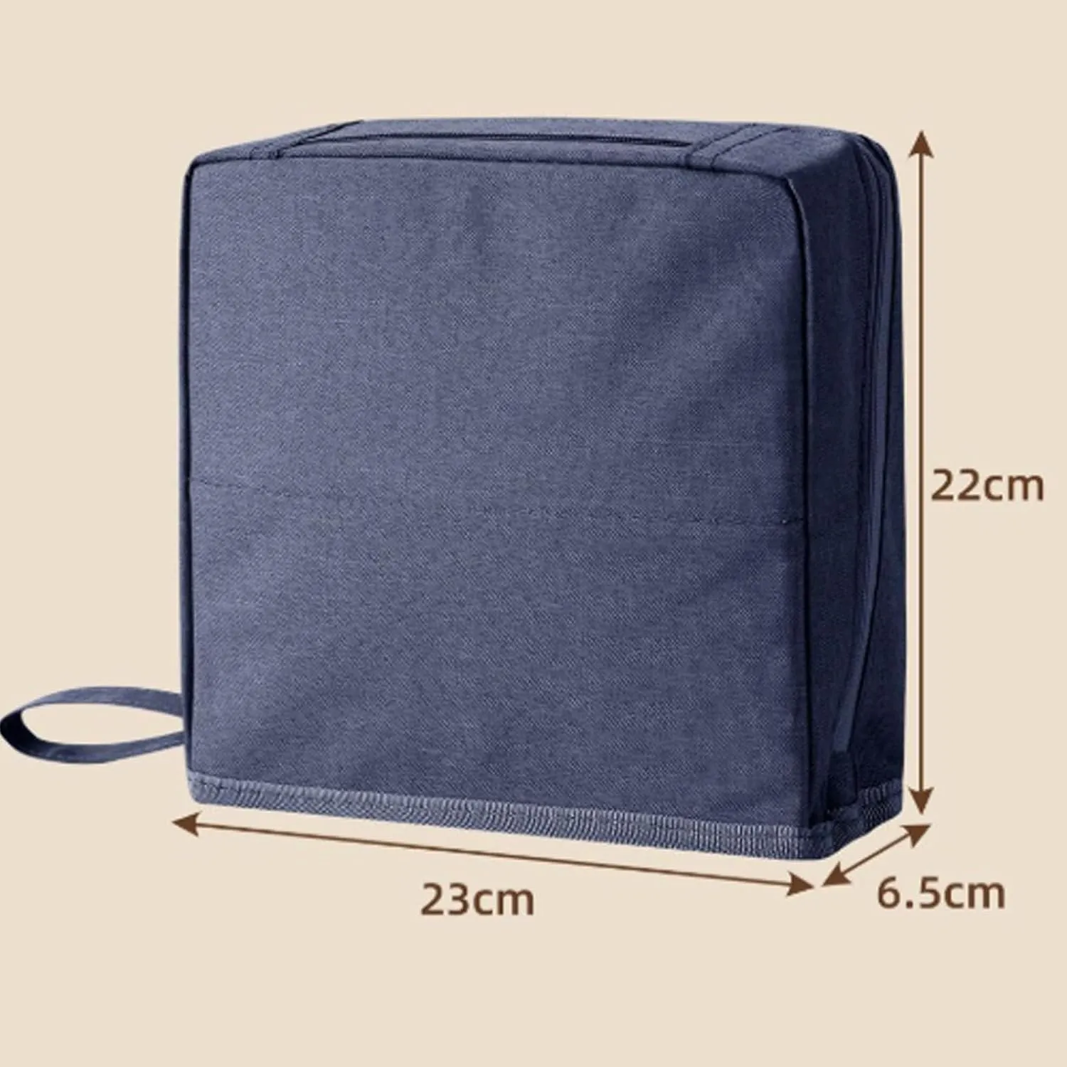 2025 Releveantoe Standing Makeup Bag – Portable, Large Capacity, Stand Up Makeup Bag, Multiple Compartments Keep Makeup And Tools Neatly Sorted (Gray-Oxford, Only Bag)