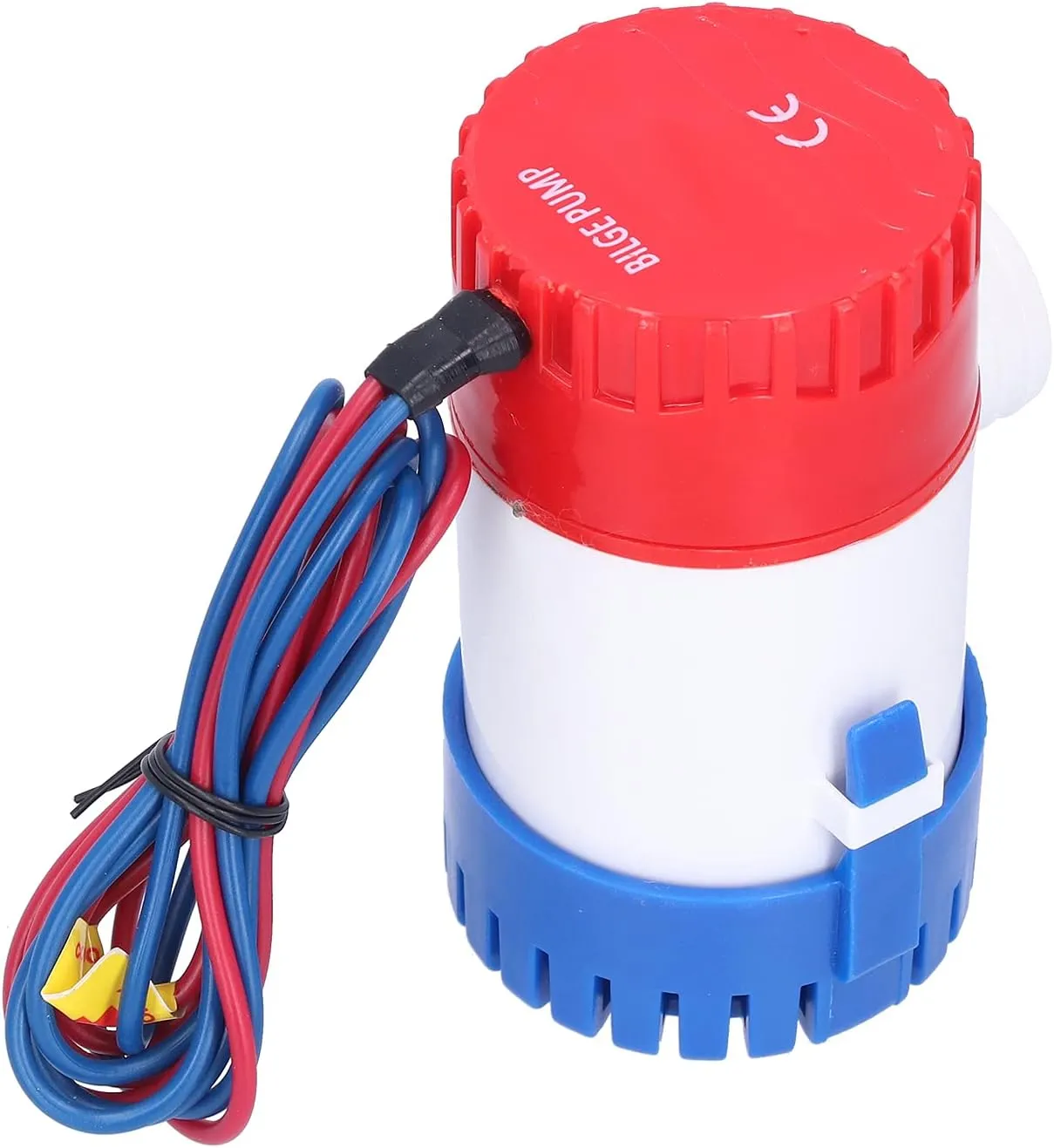 350GPH Bilge Pump, Stainless Steel Shaft ABS Pump with Filter, for Sea Water Quality Analysis, Sewage Treatment, Water Circulation Transfer (DC12V 350GPH)