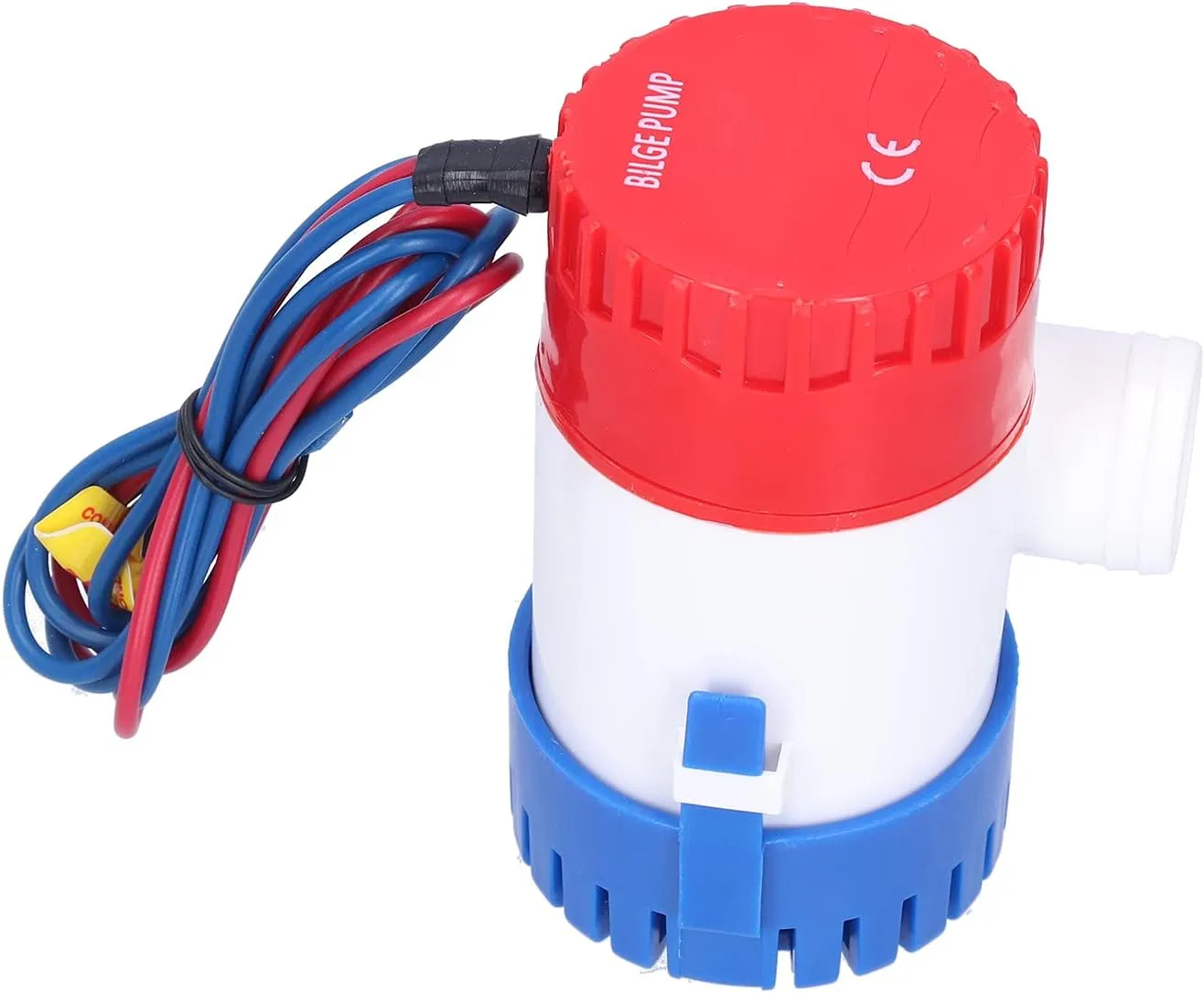 350GPH Bilge Pump, Stainless Steel Shaft ABS Pump with Filter, for Sea Water Quality Analysis, Sewage Treatment, Water Circulation Transfer (DC12V 350GPH)