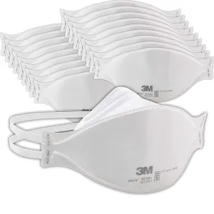 3M Aura Particulate Respirator 9210 , N95, Pack of 20 Disposable Respirators, Convenient Individually Wrapped, NIOSH APPROVED, Stapled Flat Fold Design, Low Profile Design Reduces Eyewear Fogging