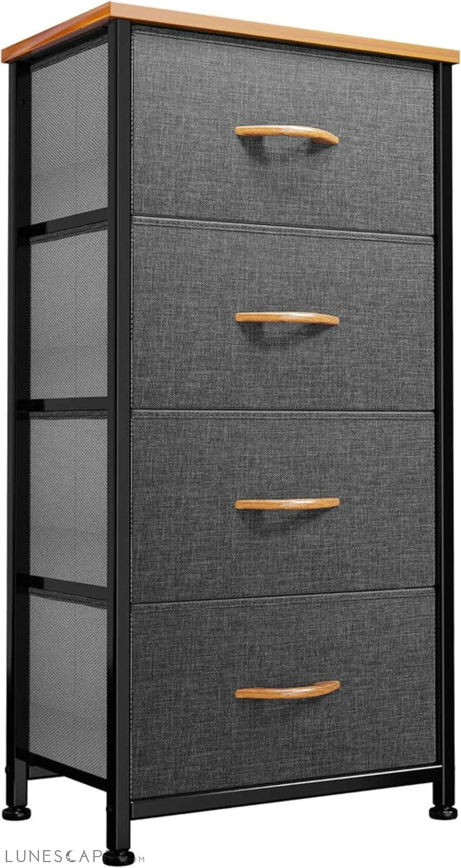4 Drawers Dresser, Small Dresser for Bedroom, Fabric Storage Tower,