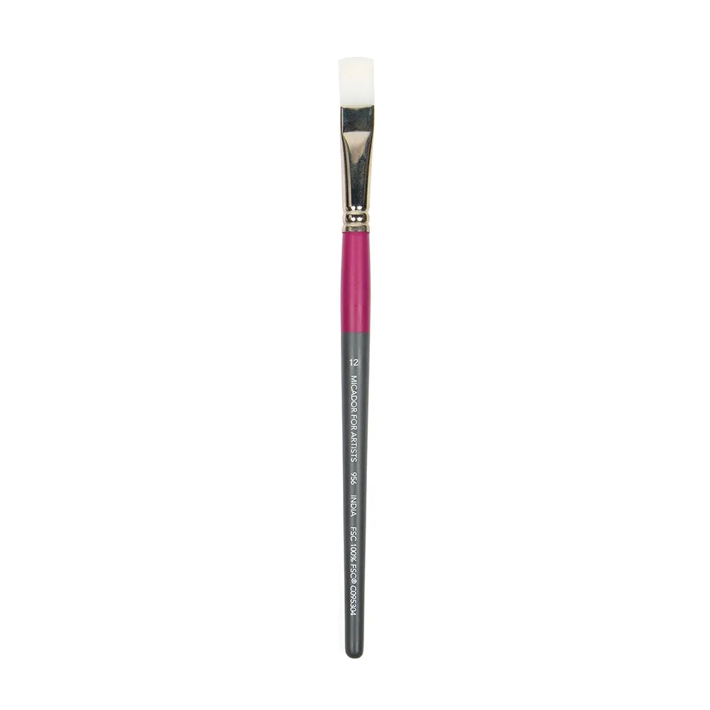 956 Micador For Artists Taklon Brush Flat