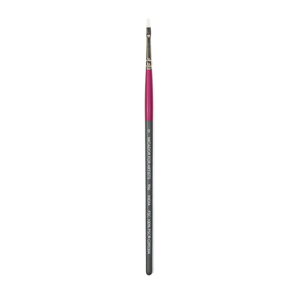 956 Micador For Artists Taklon Brush Flat