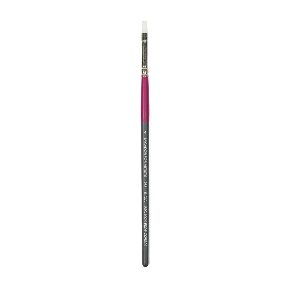 956 Micador For Artists Taklon Brush Flat