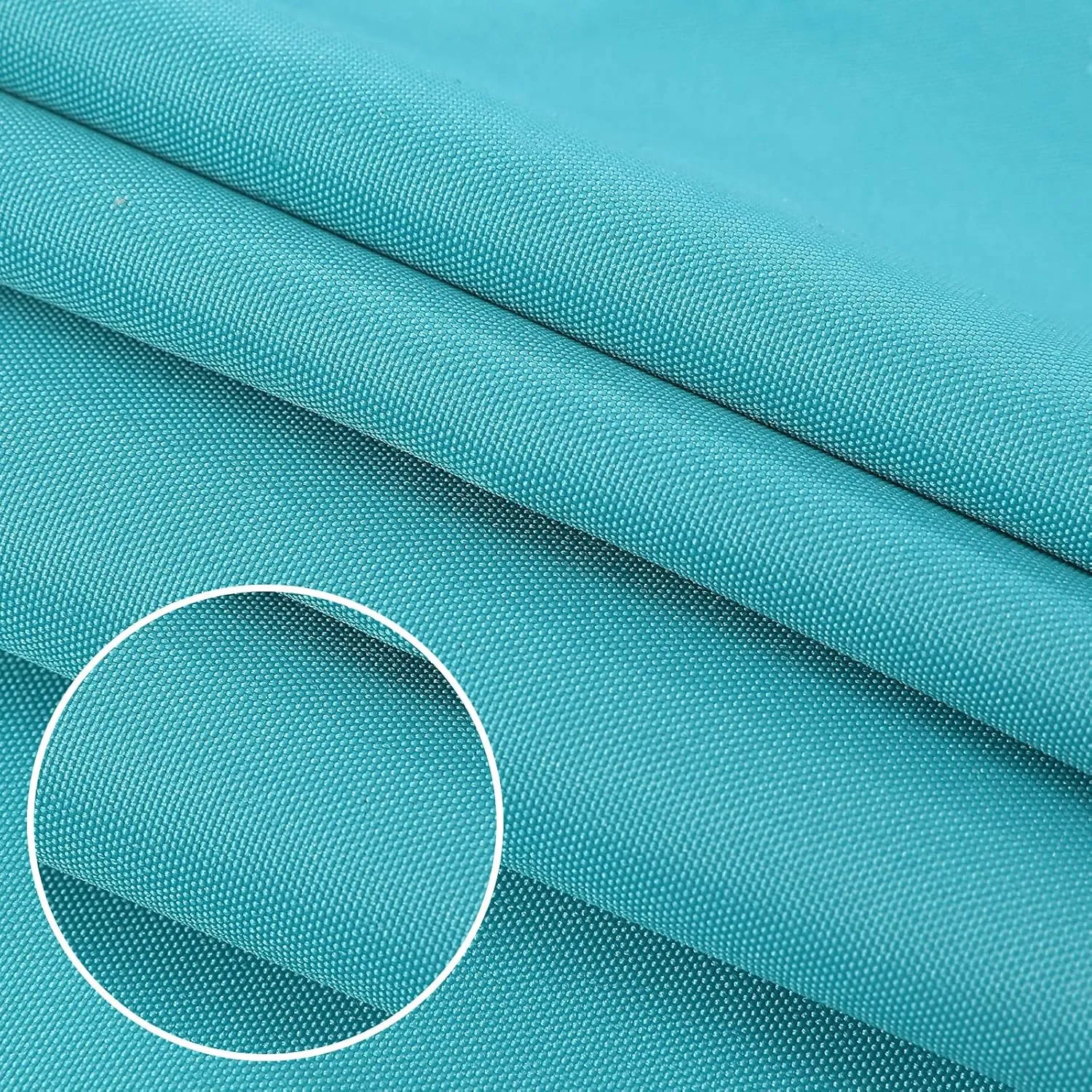 ACCREST Sun Shade Sail Waterproof 6.5'×6.5'×6.5' Triangle Shade Sail 98% UV Block Canopy Awning for Patio Backyard Lawn Garden Outdoor Activities-Lake Blue