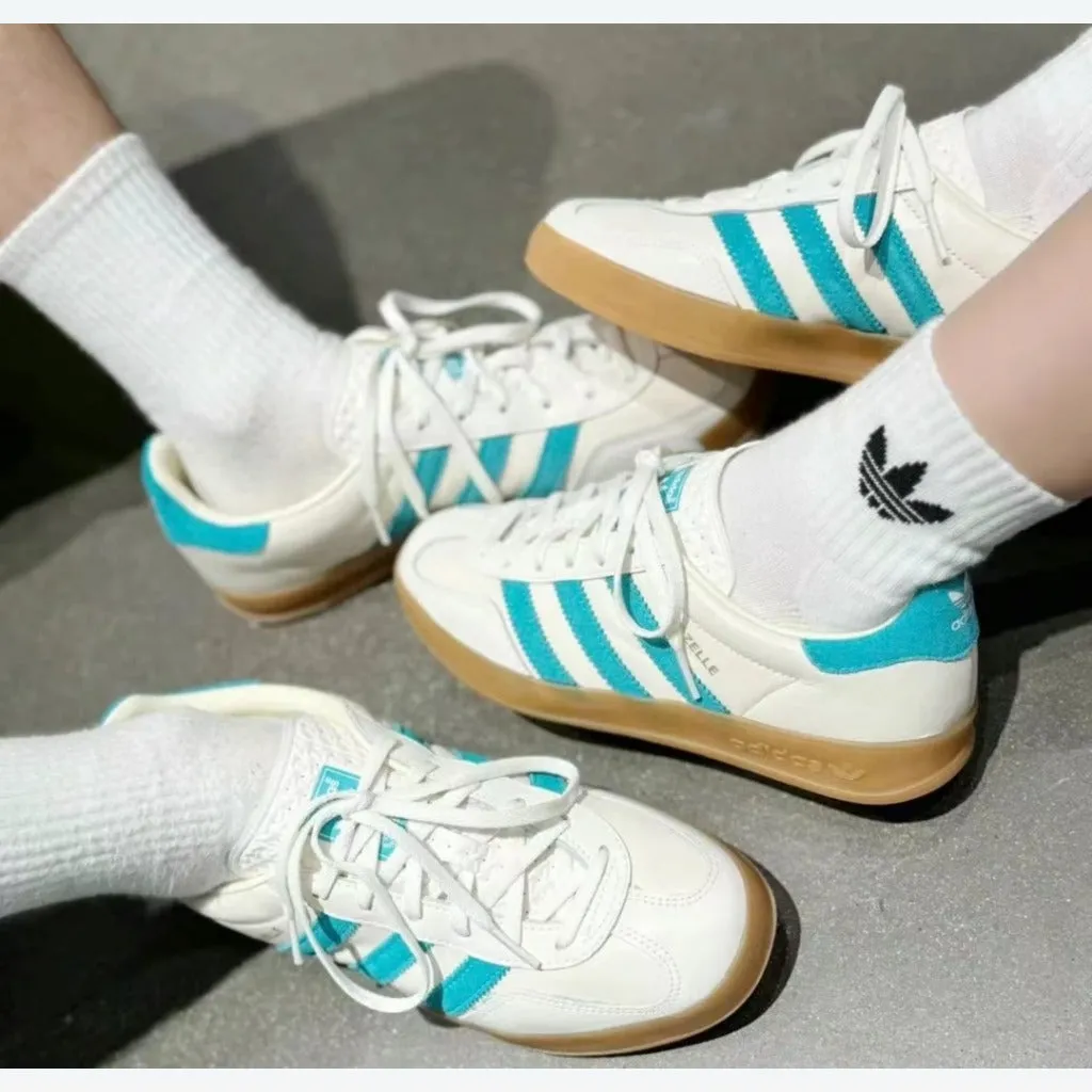 Adidas Gazelle Indoor Uni -  White / Gum