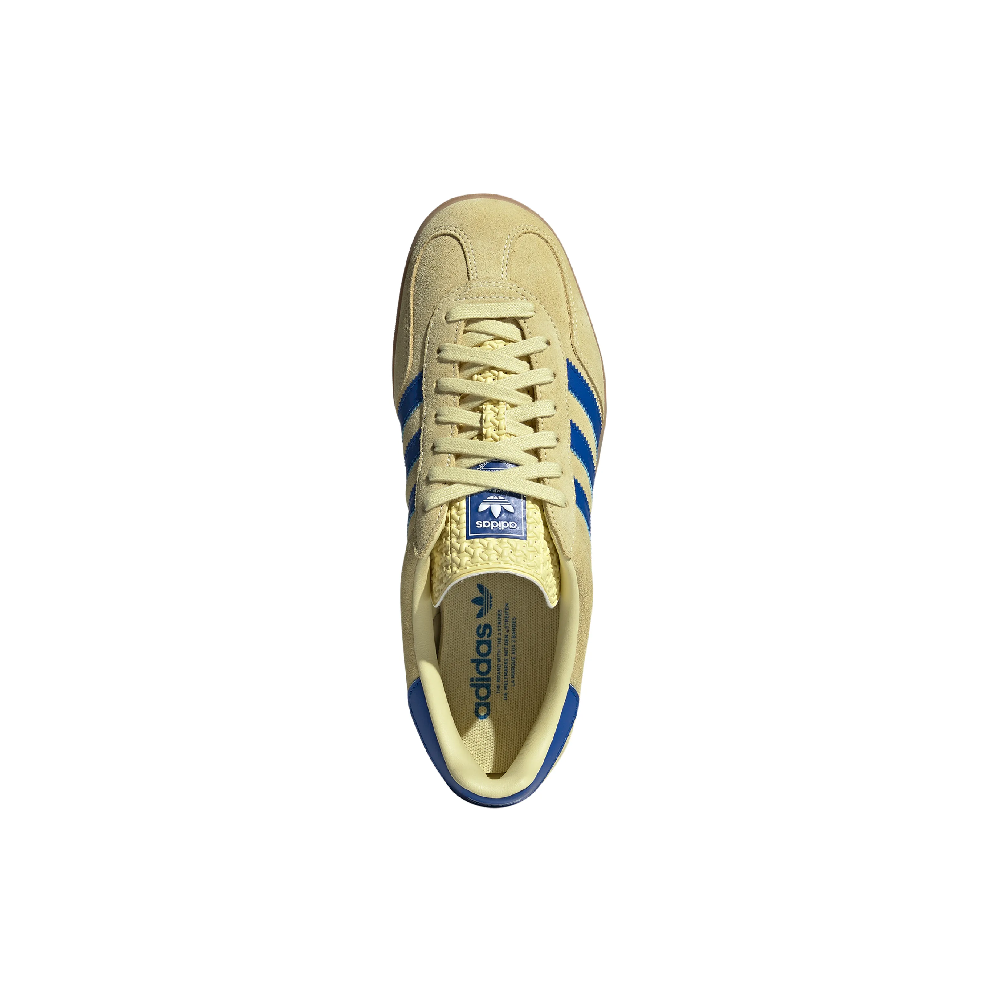 Adidas Gazelle Indoor Yellow / Blue