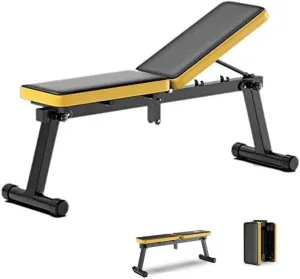 Adjustable Benches Dumbbell Stools Multifunctional Bird Stools Sit-Ups Sports Exercise Flat Equipment Foldable Home Workout Fitness Bench for Men Women