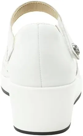 Alegria Women's Hayes Leather Wedge Mary Jane Pump