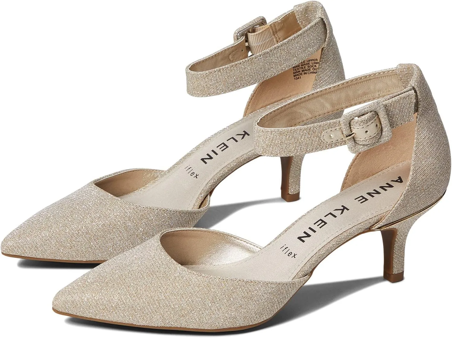 Anne Klein Womens Fabulist Ankle Wrap Dress Pumps