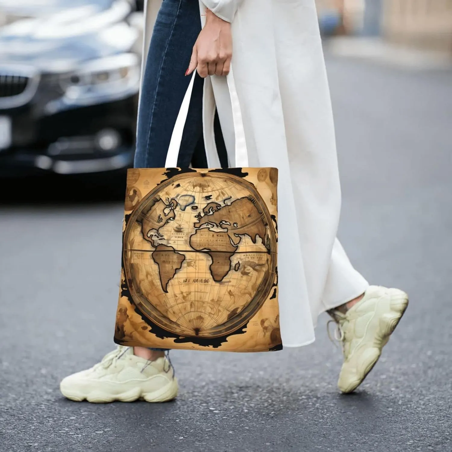 Army Digital Camouflage Print Foldable Tote Bag For Women Large Tote Shoulder Handbag Reusable Grocery Bags