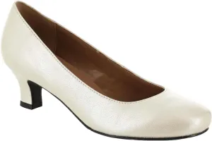 ARRAY Women’s Flatter Low Heel Leather Dress Pump