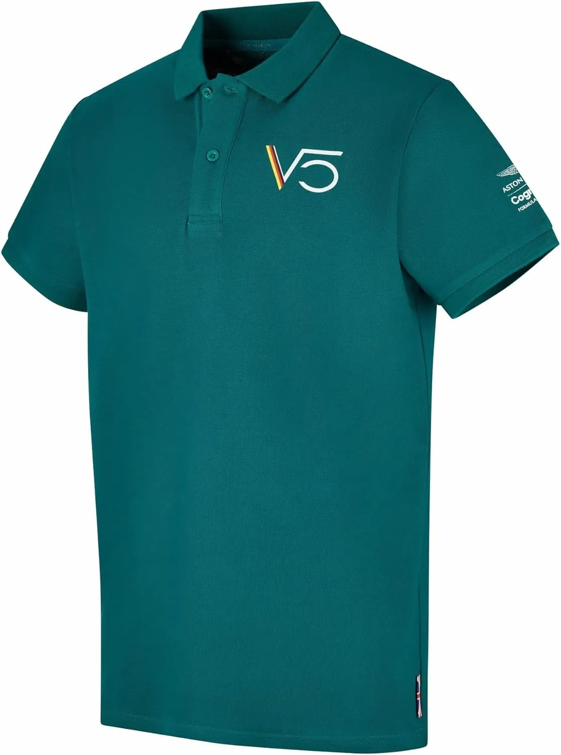 Aston Martin Formula One Team F1 Sebastian Vettel Polo Shirt, Green