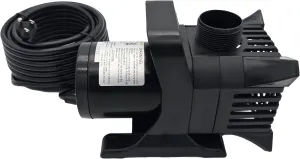 Asynchronous Submersible Pond Pump PA2500 2500 GPH “32 Foot Cord”