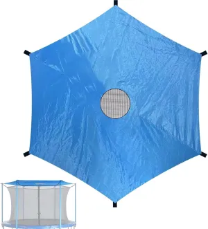 Backyard Trampoline Shade Cover, Sun-Protection Anti-UV 6FT 8FT 10FT Trampolines Canopy Outdoor Trampoline Sunshade Accessory