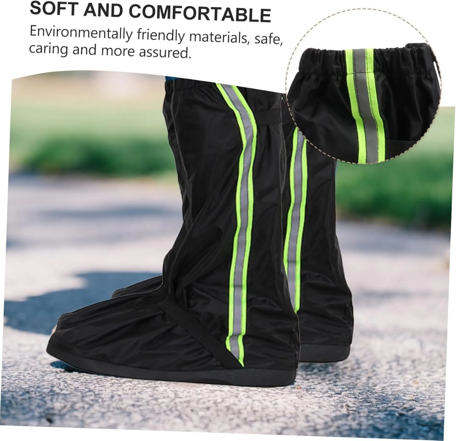 balacoo Shoe Cover Durable Unisex Leg Outdoor Guards Long Protector Snowshoeing Trail Lightweight Hiking Gaiters