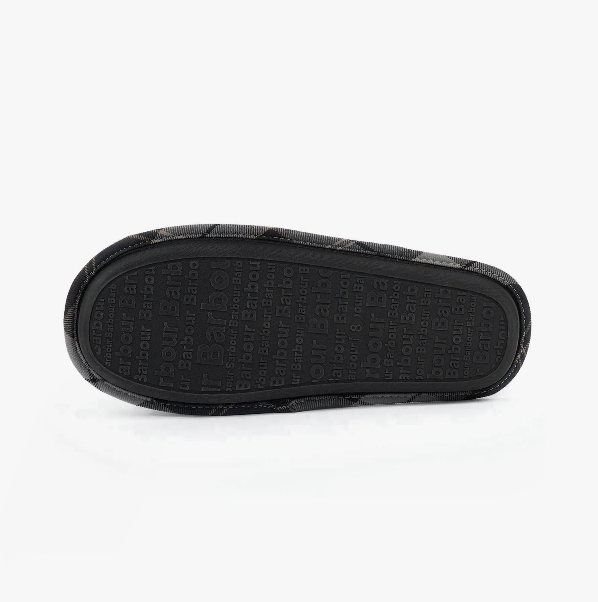 Barbour FOLEY Mens Mule Slippers Black