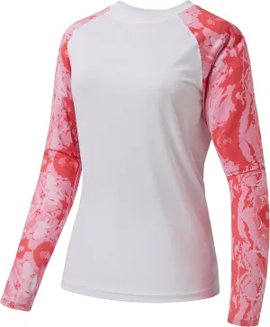BASSDASH Women’s UPF 50  UV Sun Protection T-Shirt Long Sleeve Fishing Hiking Performance Shirts