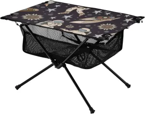Beach Foldable Table Space Boy Adjustable Camping Outside Essentials for Park Garden Beach Travel