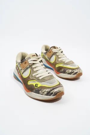 Beige / 37 Ultrapace Yellow Gucci EU Free returns Mesh UK Sneaker 4 Durable Brown /