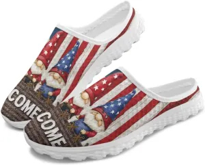 Binienty Mule Sneakers for Women Soft EVA Sole Anti-Slip Garden Clogs Fashion Slip on Loafers