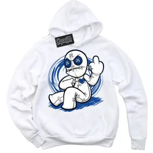 Blueberry 12s Sneaker Hoodie Voodoo Doll Graphic