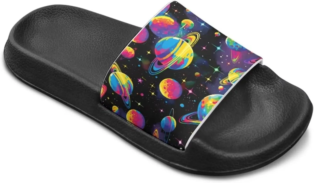 Boys Shower Bath Shoes Children's Slippers Comfort Slide Sandals for Girls Soft Cushion Footbed House Sandals