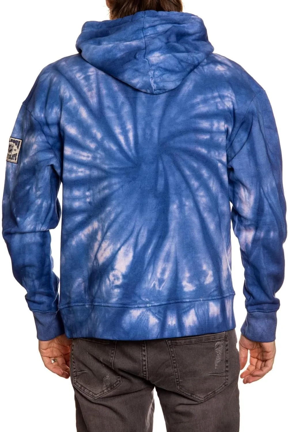 Calhoun NHL Surf & Skate Unisex Spiral Tie Dye Ultra-Soft Pullover Hoodie – The Sunset Collection