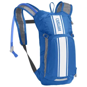 Camelbak Mini MULE 1.5L Kids Sports Hydration Pack - Lapis Blue / White Stripe
