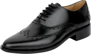 Captoe Oxford Goodyear Welted Formal Handmade Leather Dress Shoes