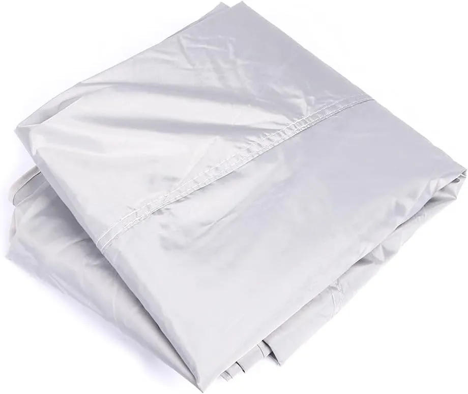 Car Sun Shelter, Portable Folded Car Umbrella Oxford Cloth Outdoor Anti UV Sun Proof Sun Shelter Protect Cover Car Tent Umbrella Car Windshield Sun Shade(Silver)