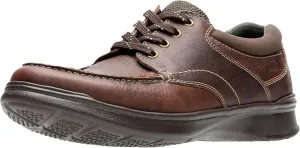 Clarks Men's Cotrell Edge Oxford, Brown Oily, 7.5 Wide