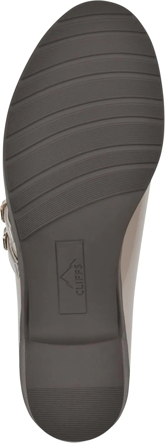 CLIFFS BY WHITE MOUNTAIN Women's Hunta Cushioned Double-Strap Mary Jane Pump