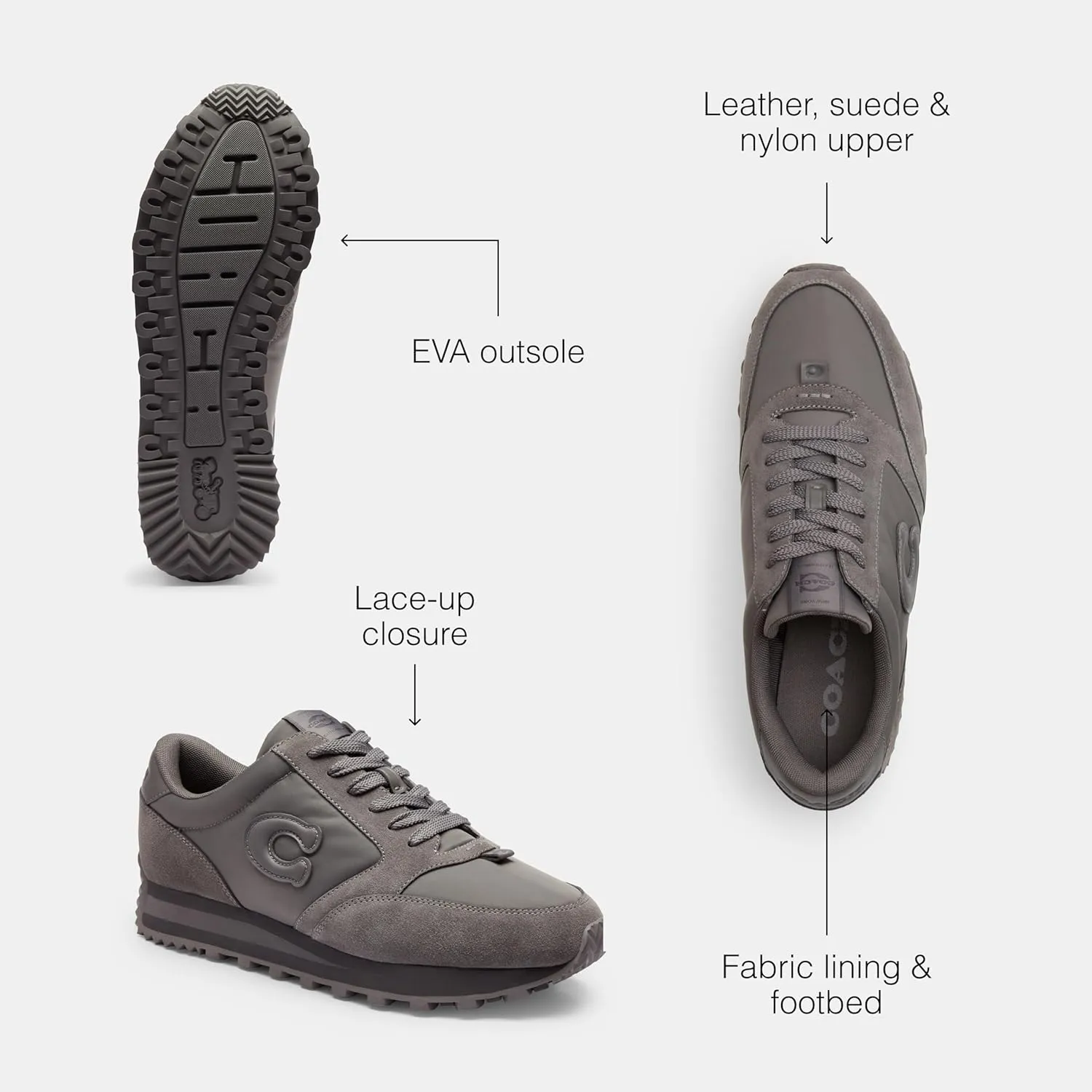 Coach Men's Runner Sneaker