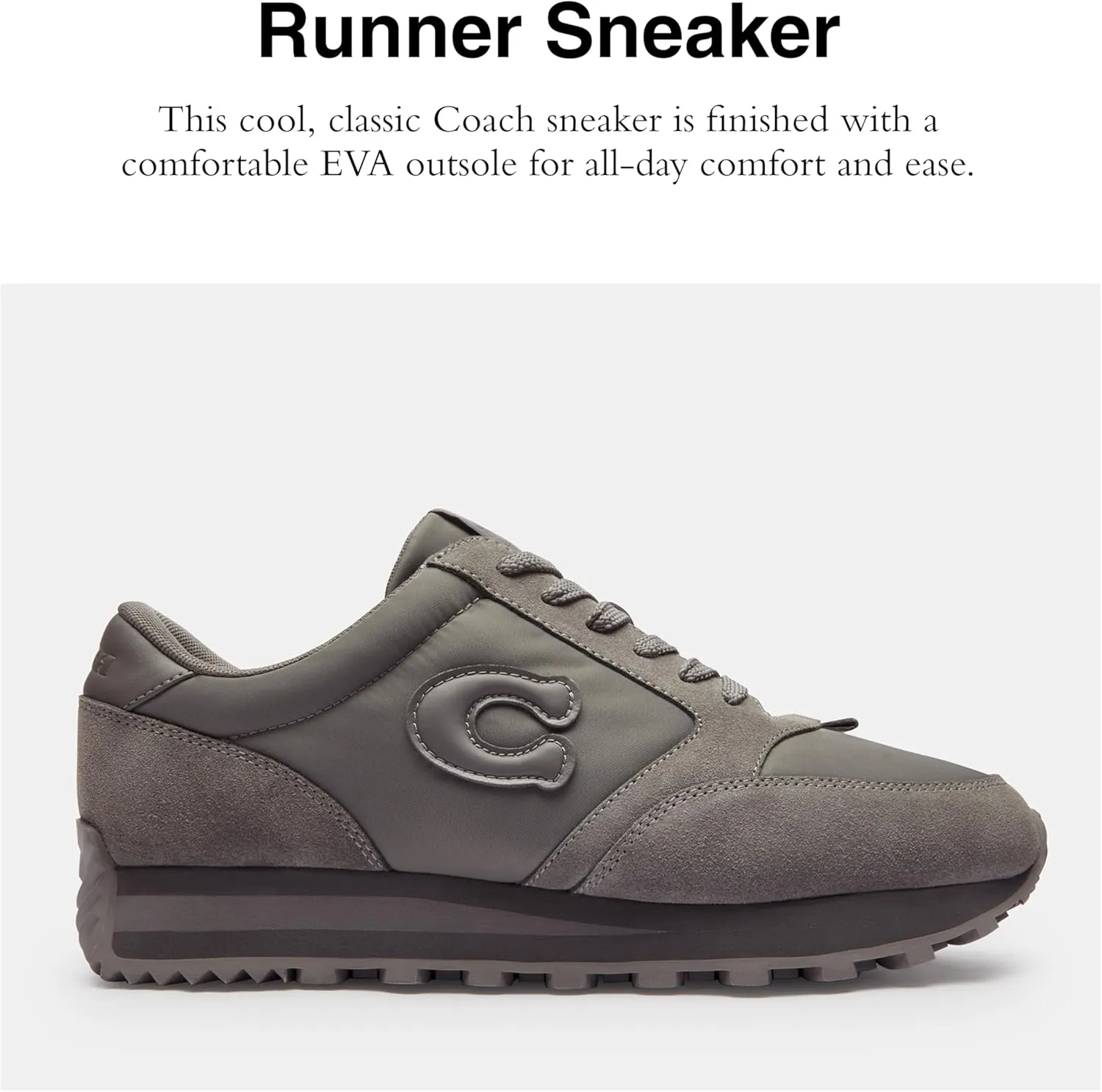 Coach Men's Runner Sneaker