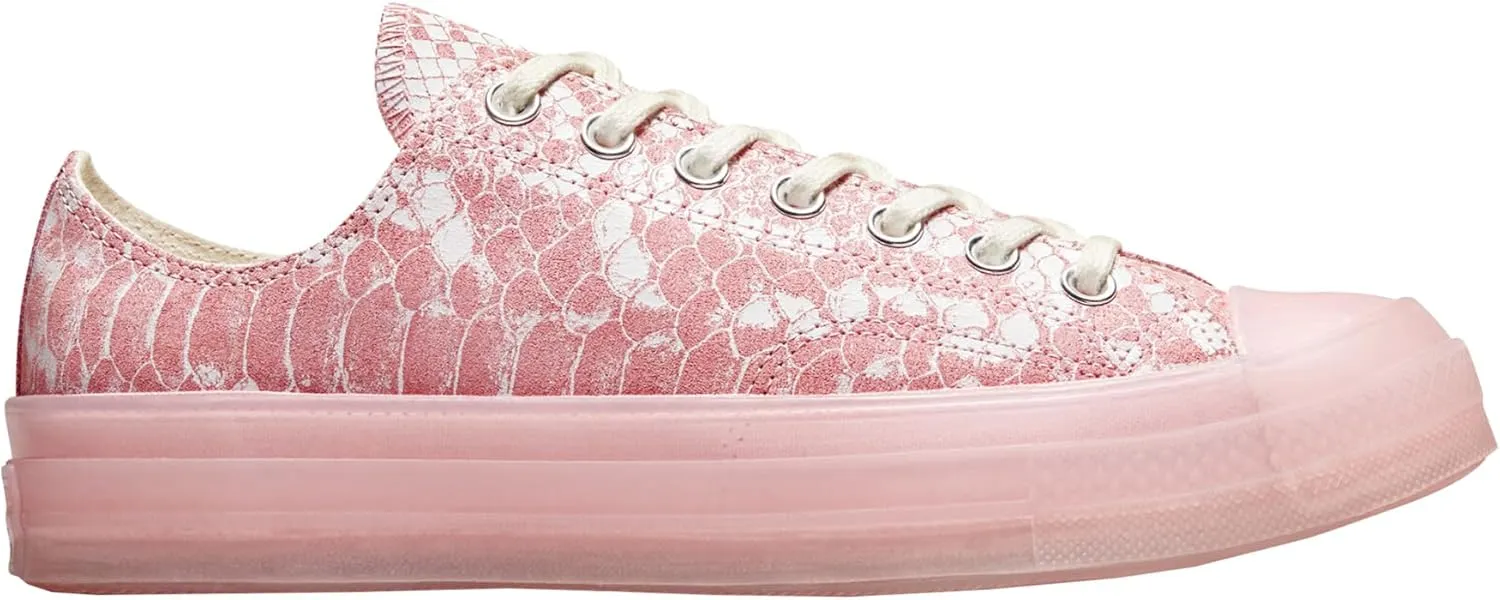 Converse Men's Golf Wang Chuck 70 OX Python Sneaker, Pink Dogwood/Vintage White, Size 13