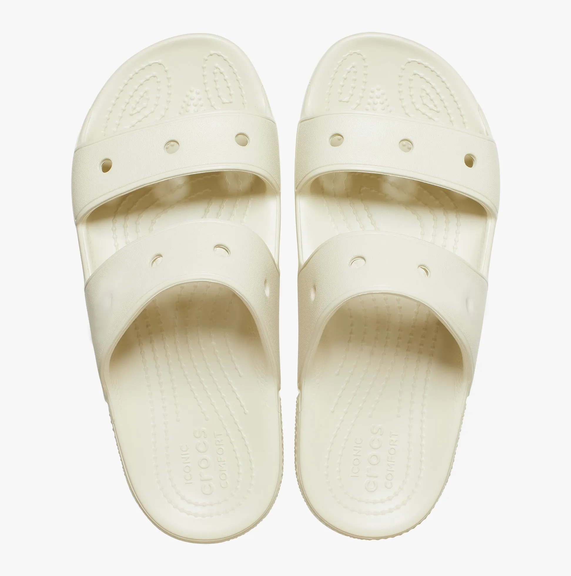 Crocs 206761-2Y2 CLASSIC SANDAL Womens Sandals Bone