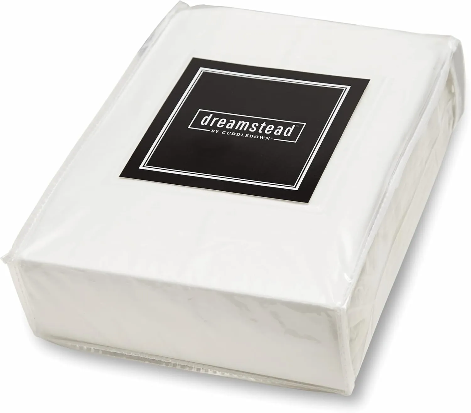 Cuddledown Dreamstead 100% Cotton Bed Sheets Set | 300 Thread Count | Luxurious Sateen Weave | Pure Combed Cotton | Soft | Wrinkle Resistant | 4 Piece Set | Khaki | King | 78” x 80”