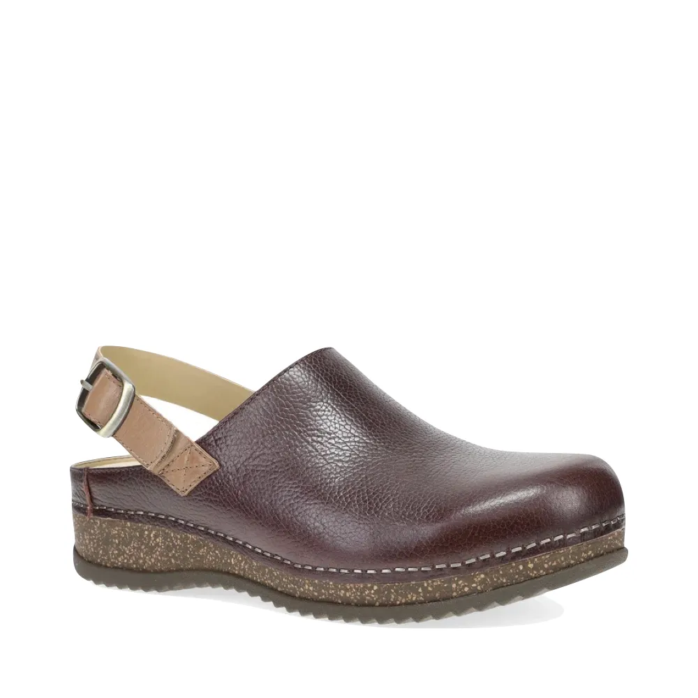 Dansko Women's Merrin Sling Back Clog (Cordovan)