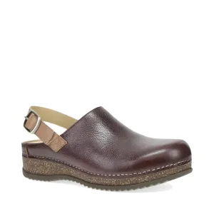 Dansko Women's Merrin Sling Back Clog (Cordovan)