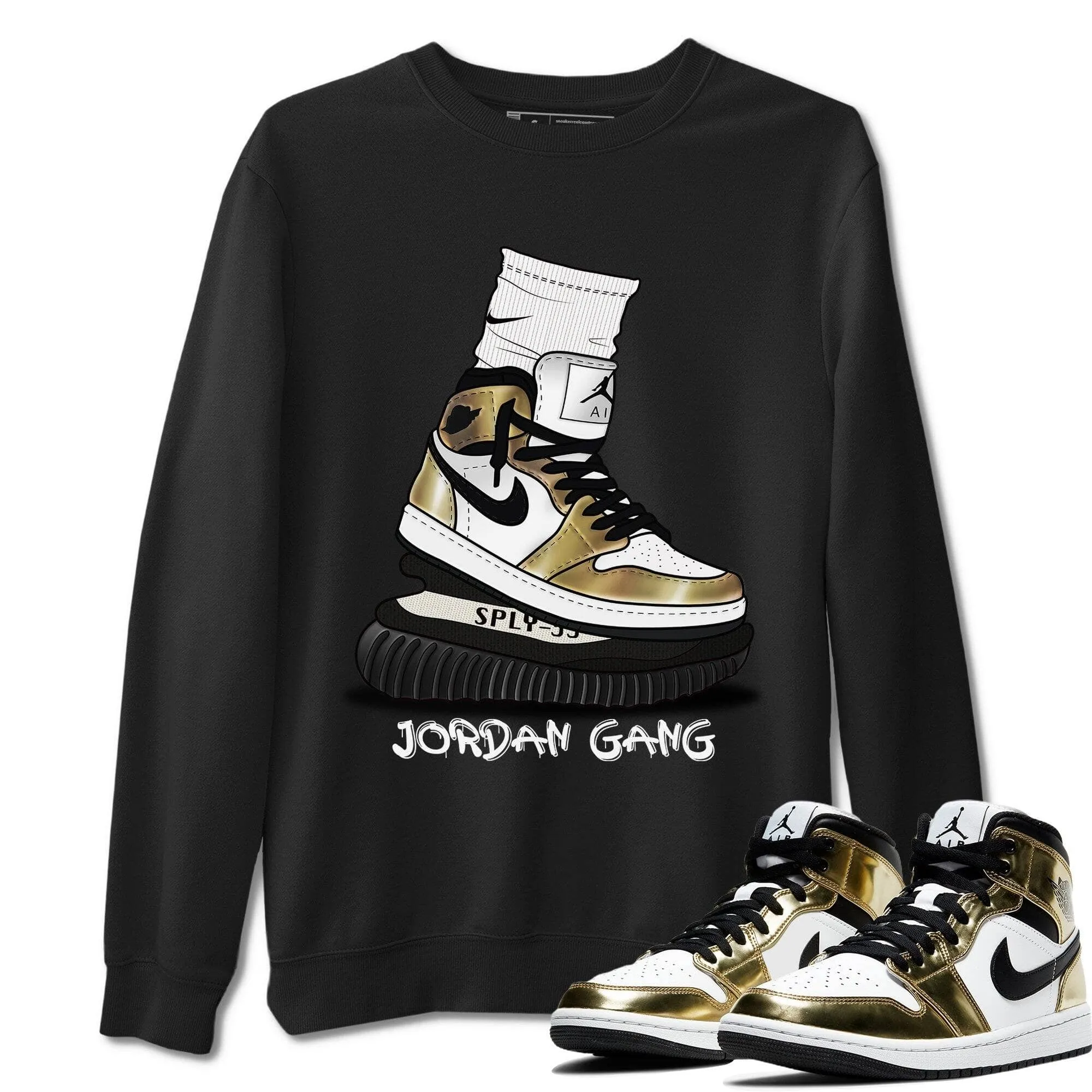 Delivery guarantee Unisex Air - Unique appearance Jordan Jordan Tops Metallic Gold Air Gang 1