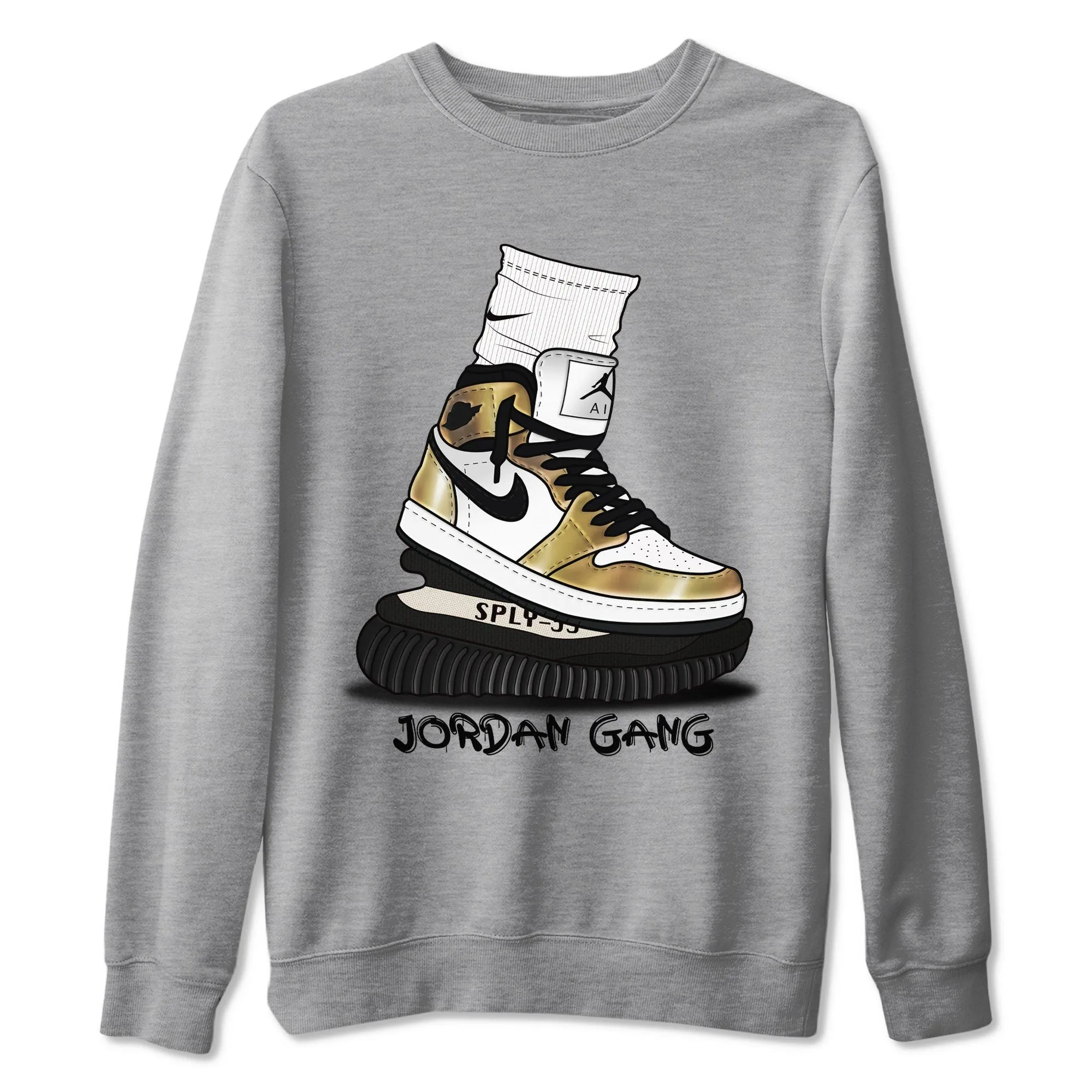 Delivery guarantee Unisex Air - Unique appearance Jordan Jordan Tops Metallic Gold Air Gang 1