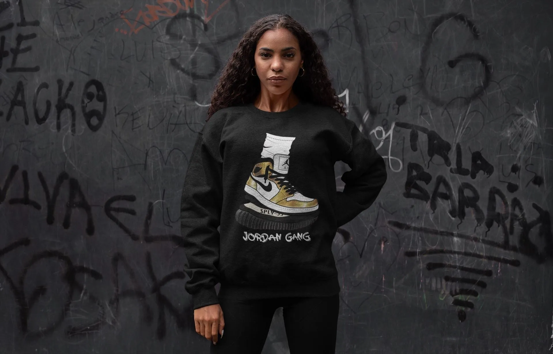 Delivery guarantee Unisex Air - Unique appearance Jordan Jordan Tops Metallic Gold Air Gang 1