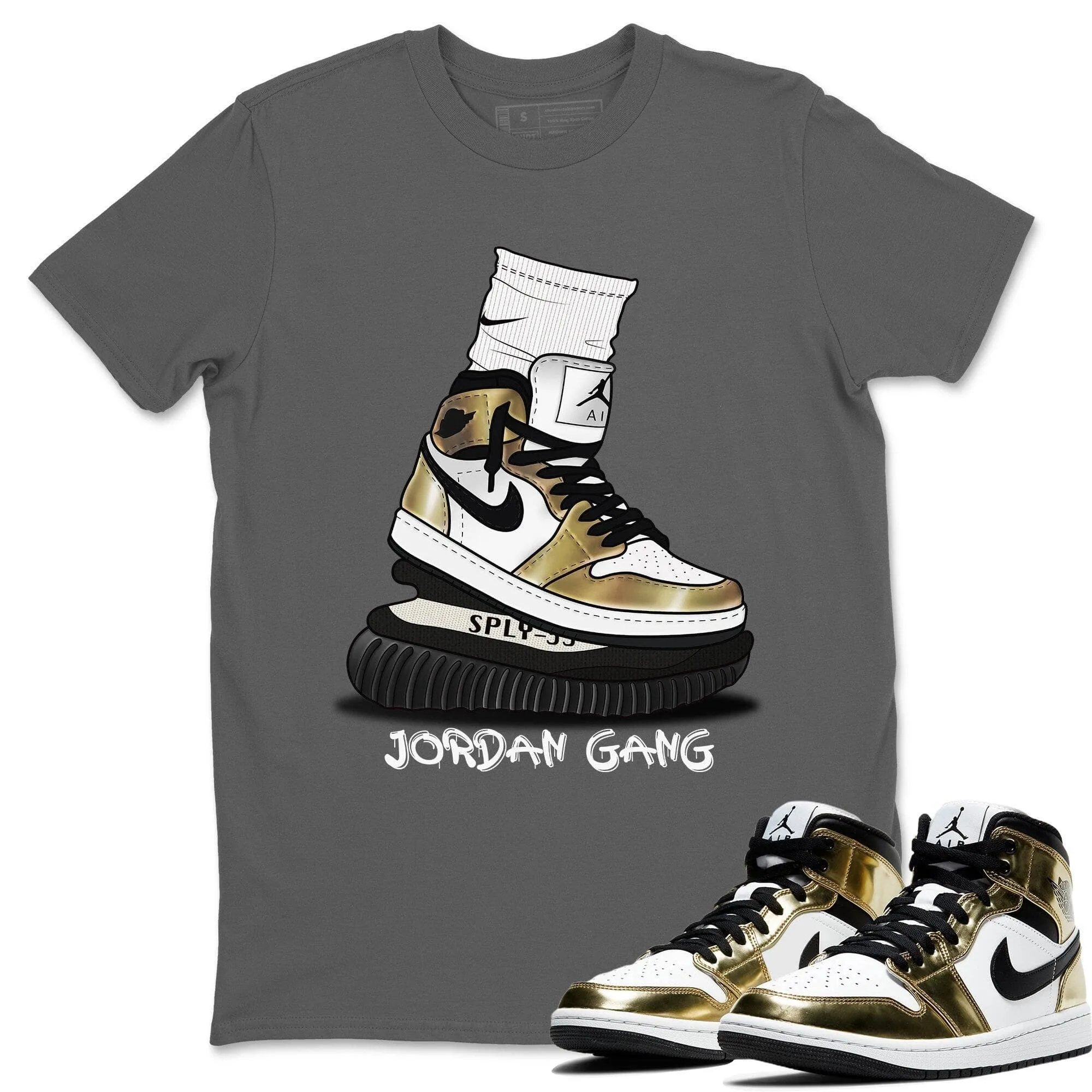 Delivery guarantee Unisex Air - Unique appearance Jordan Jordan Tops Metallic Gold Air Gang 1