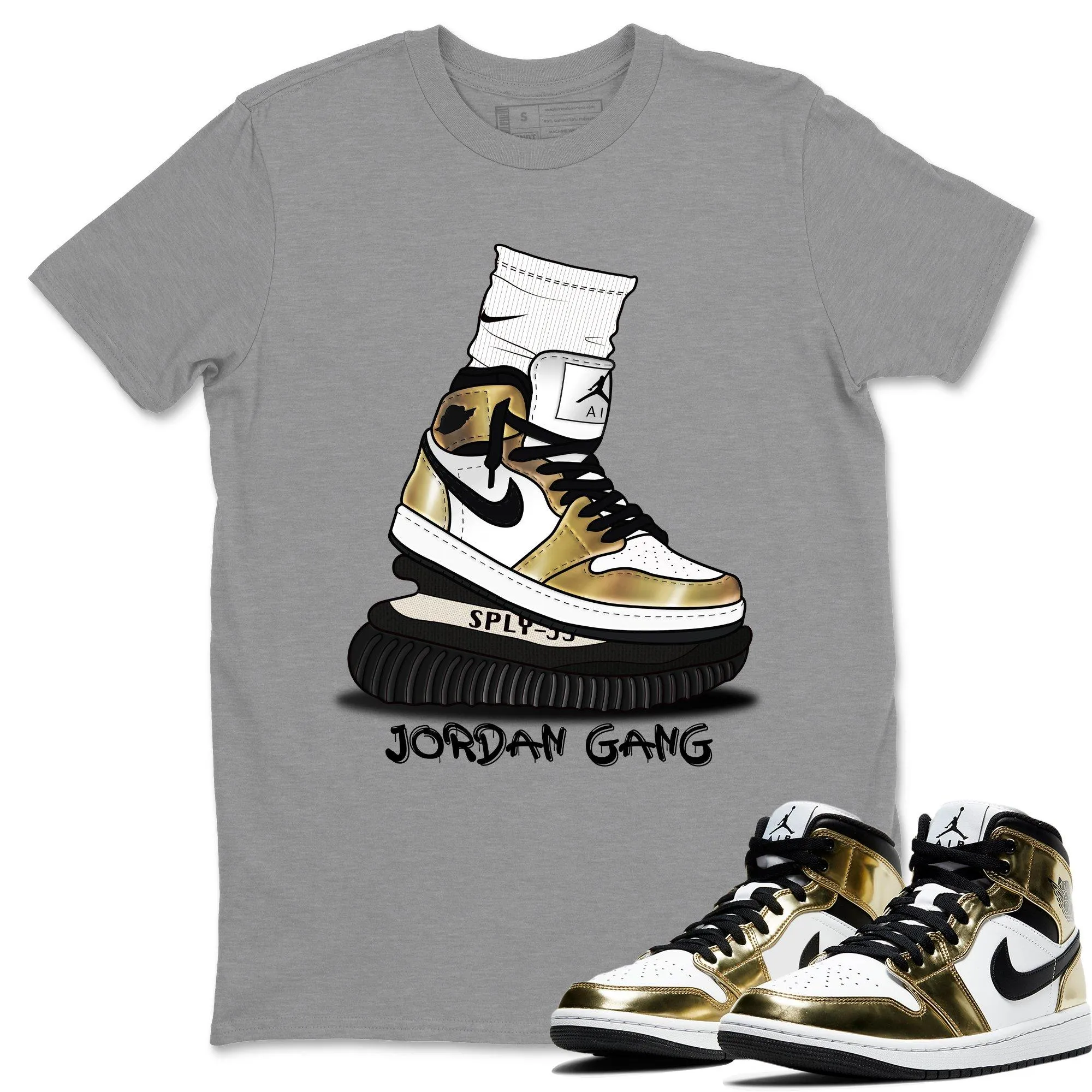 Delivery guarantee Unisex Air - Unique appearance Jordan Jordan Tops Metallic Gold Air Gang 1