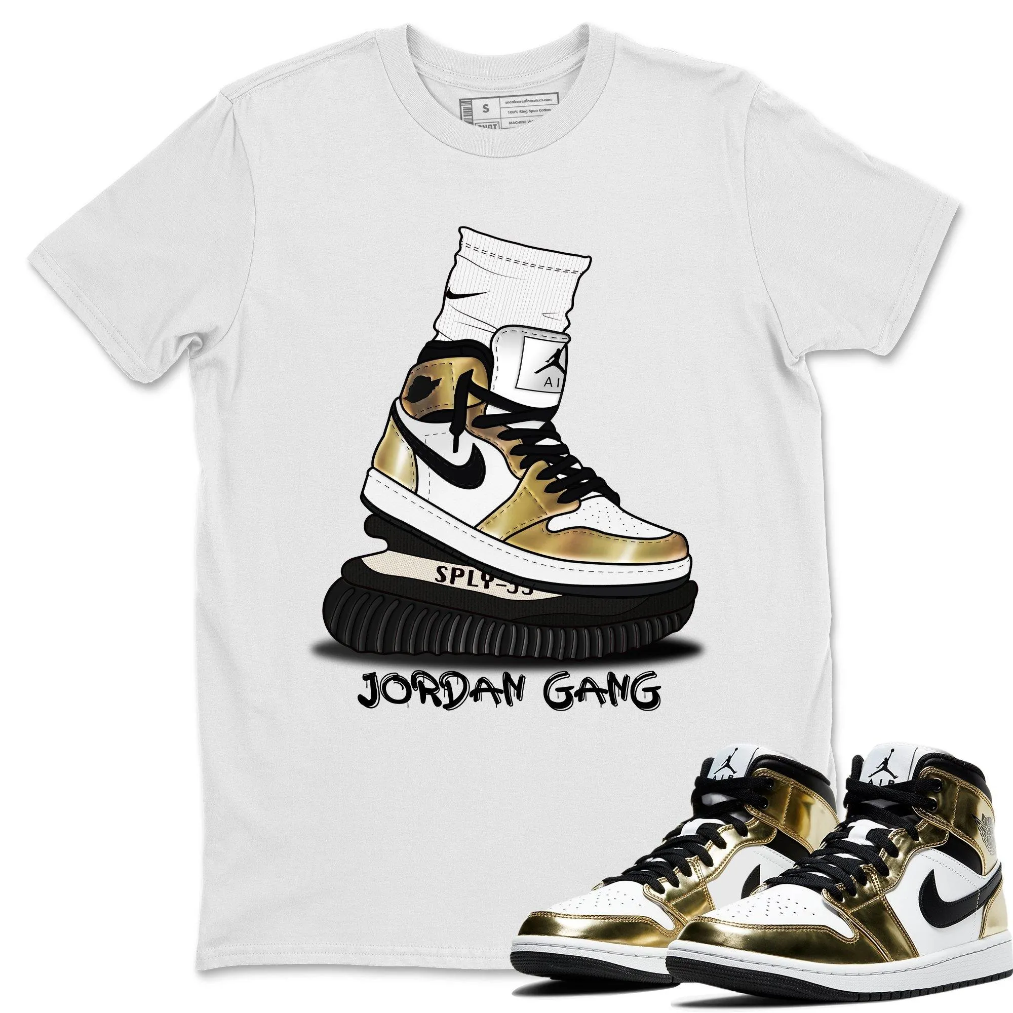 Delivery guarantee Unisex Air - Unique appearance Jordan Jordan Tops Metallic Gold Air Gang 1