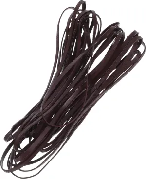 DIY Crafts Flat Rope Braided Cowhide Cord Versatile Cowhide Necklace Cord