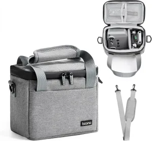 DJI Mini 4K/4/2 SE Travel Carrying Case, Portable Shoulder Bag for Drone & Controller Accessories, Waterproof Oxford Storage Bag with Strap Handle (Grey)