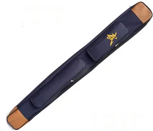 Double Layer Tai Chi Sword Bags, Oxford Fabric Wushu Carry Case Weapon Bag Kendo Bag,Blue